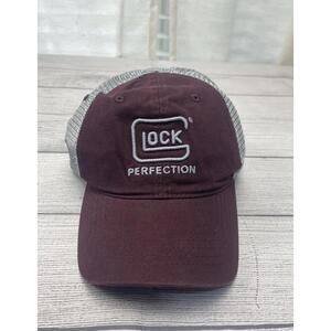 NWT GLOCK PERFECTION CAP Burgandy Men